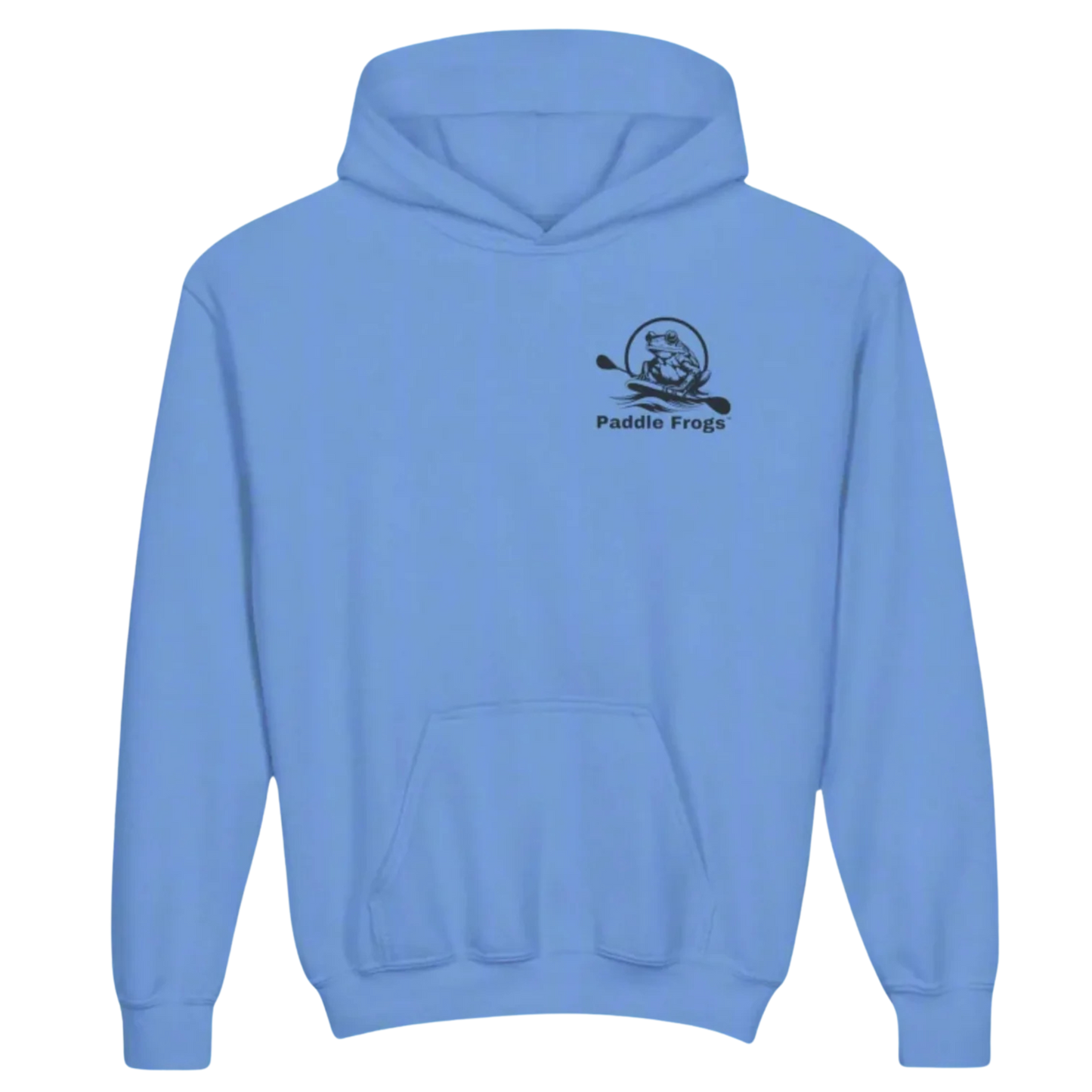 Kids Blue Hoodie | Hooded Sweatshirt | Paddle Frogs™