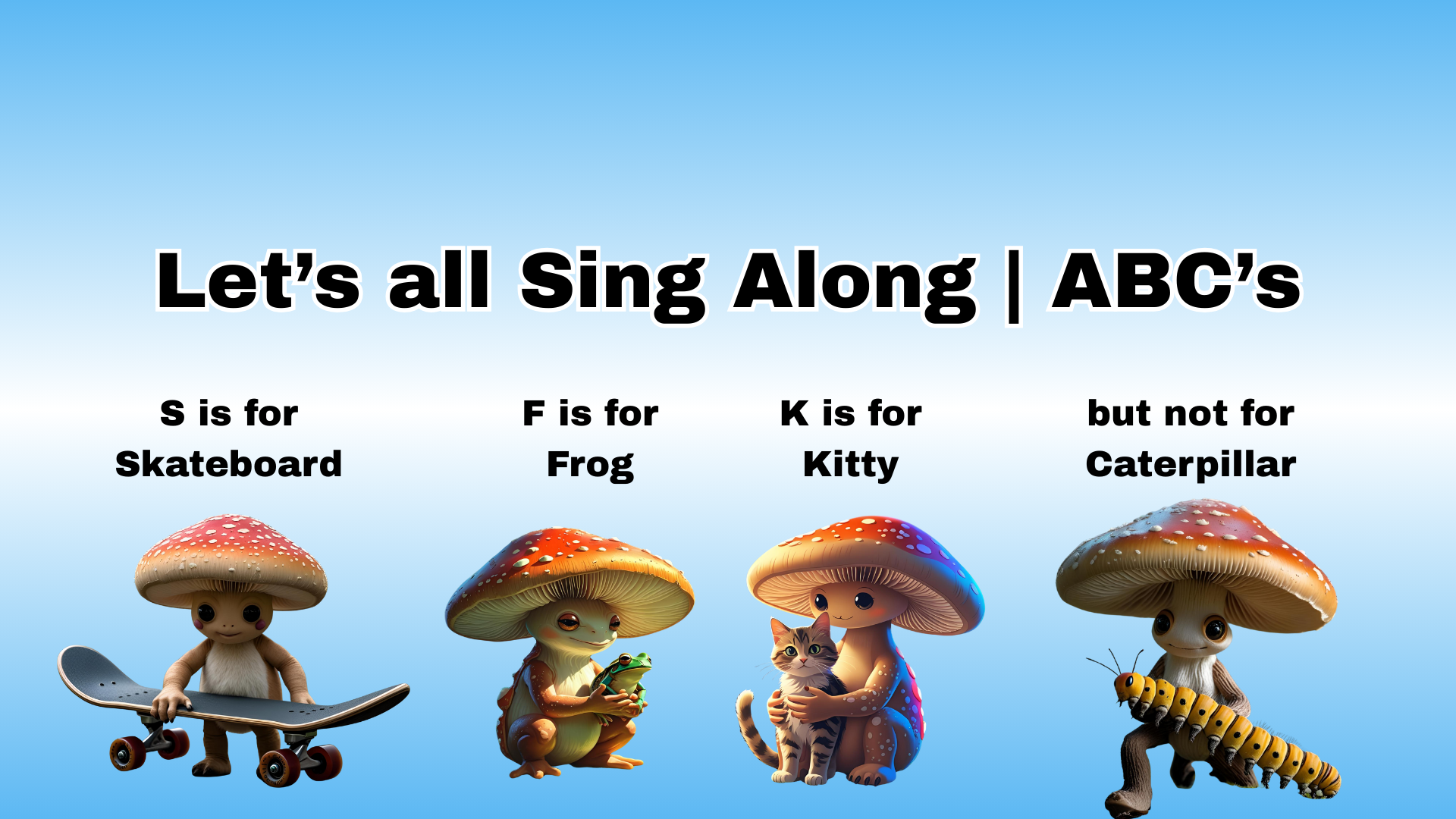 Load video: Let&#39;s all sing Along | ABC&#39;s Learning video