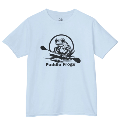 Light Blue - Kids Tee (Big Fit) 7 Colors | Paddle Frogs Kids