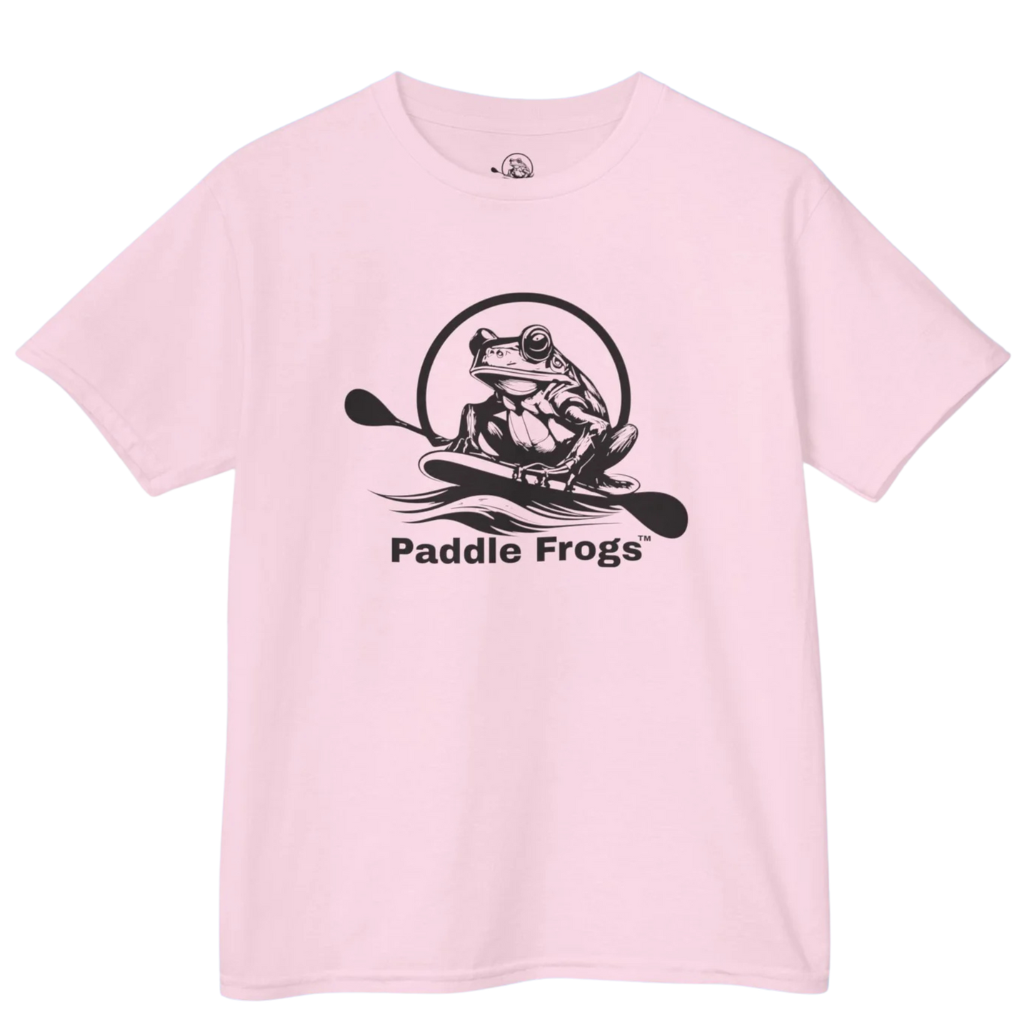 Light Pink - Kids Tee (Big Fit) 7 Colors | Paddle Frogs Kids