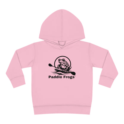 Light Pink Hoodie Paddle Frogs Kids (Youth), Kangaroo Pocket Hooded Jacket Coat 