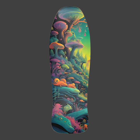 Limited Edition 2024 Evolution Organics Classic Radical Shredder Skateboard Deck 