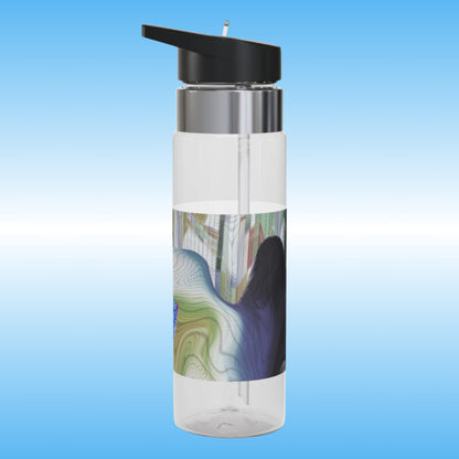 “Lost” – Crystal Clear Water Bottle by Paddle Frogs™  | BPA-Free