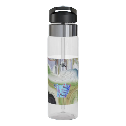 Lost | 20oz Water Bottle | Crystal Clear | Wilderness & Digital Escape