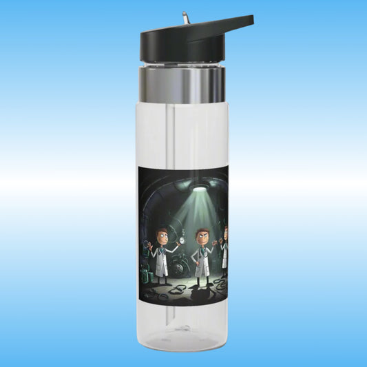 Mad Science | Crystal Clear Water Bottles Paddle Frogs (Front Side)