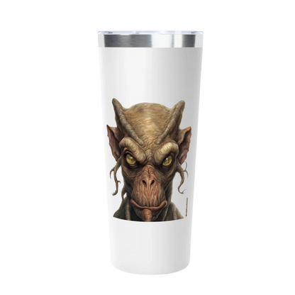 Molphunktzer | 20oz Tumbler | Paddle Frogs Outdoor Gear - Tumbler with a fantasy creature design on a white background