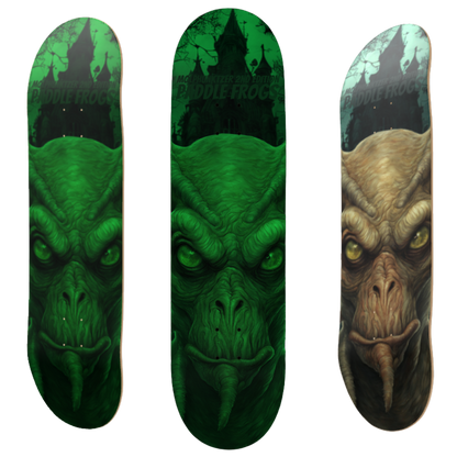 Molphunktzer 2nd Edition | 8.75 skateboard | Paddle Frogs™ Glow in the Dark