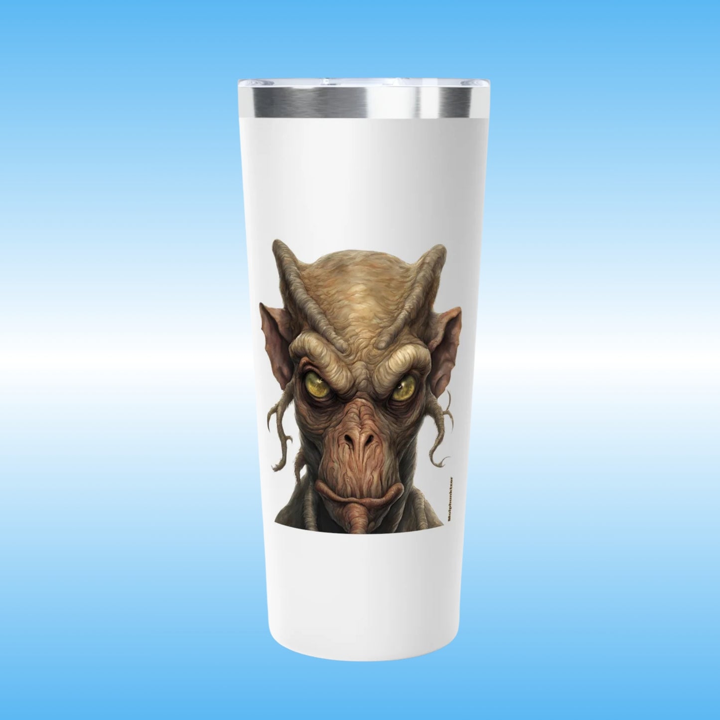 Molphunktzer Copper Insulated Tumbler by Paddle Frogs  “Molphunktzer—Hot or Cold, Always Bold.”