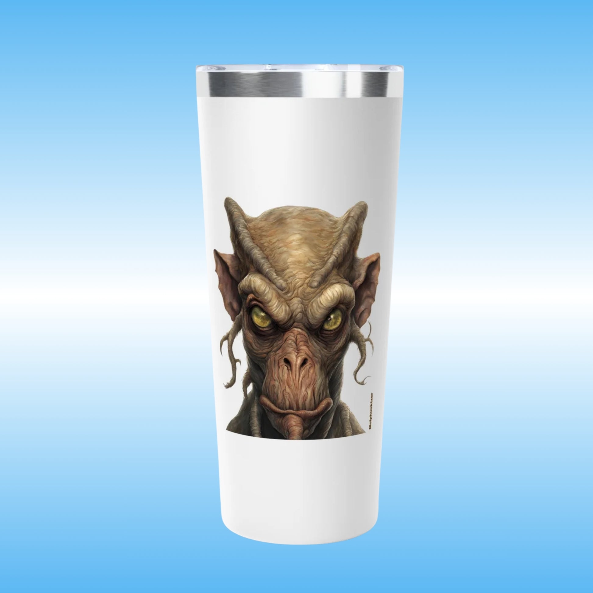 Molphunktzer Copper Insulated Tumbler by Paddle Frogs  “Molphunktzer—Hot or Cold, Always Bold.”