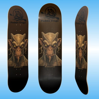 Molphunktzer | Professional Popsicle Skateboard Deck by Paddle Frogs The One and Only Molphunktzer (Mole Funked Sir) 