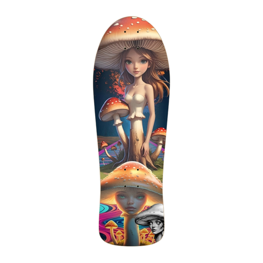 Mushroom Path | Classic Skate Deck | Paddle Frogs