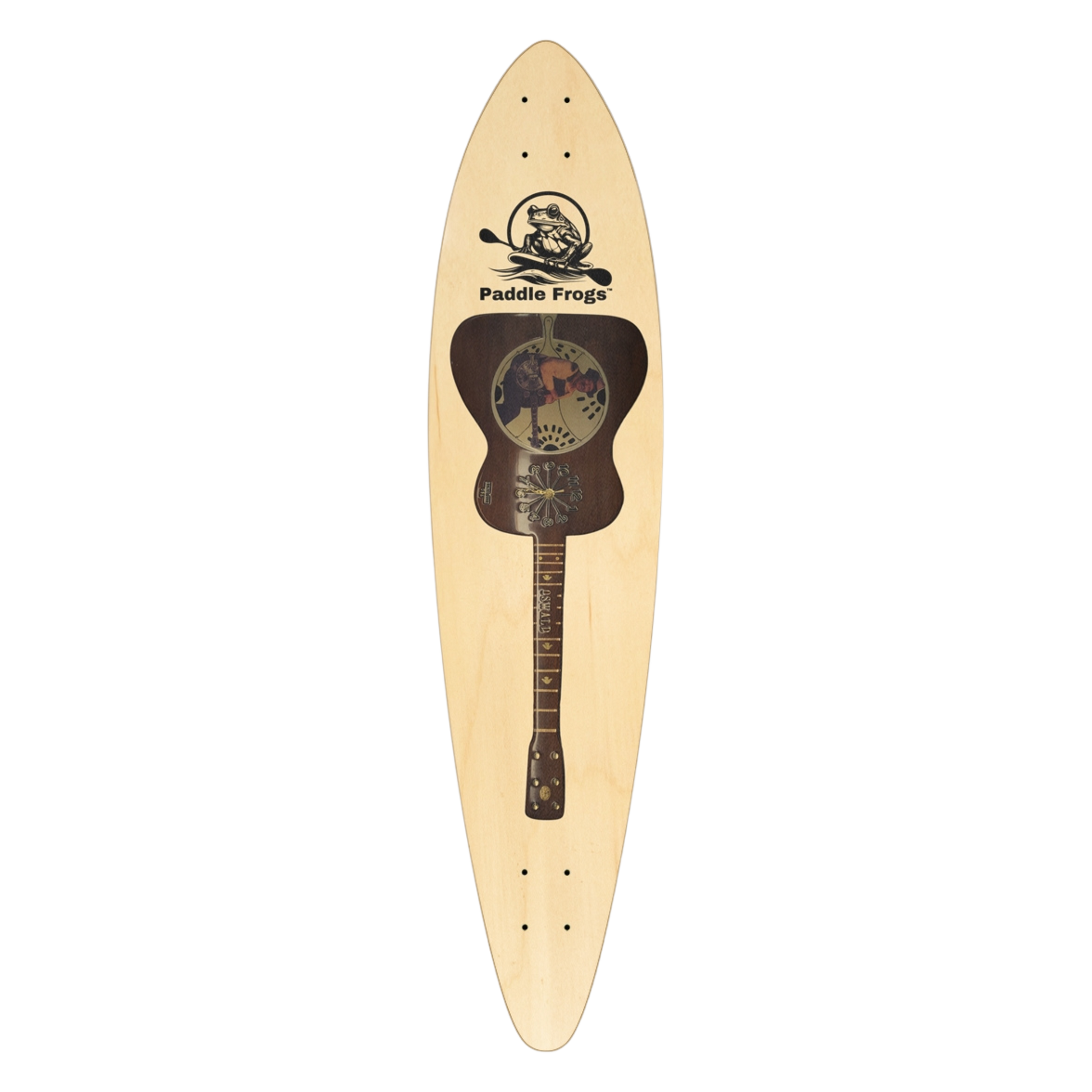 Music City USA Dobro | Pintail Longboard | Paddle Frogs™