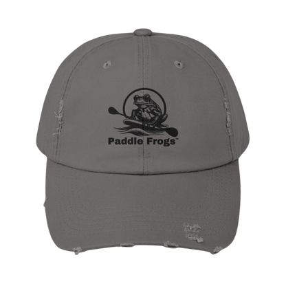 Drifter's Cap: Paddle Frogs™ Vintage Distressed Ballcap