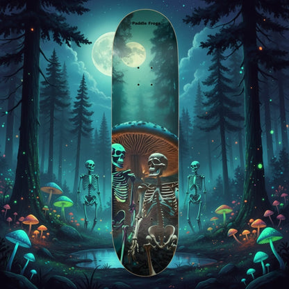 Nighttime Nonsense 8.5 skateboard deck by Paddle Frogs pro skate shop