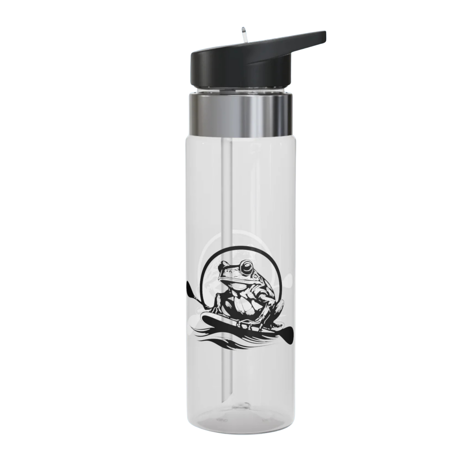 Paddle Frogs™ 20oz Clear Water Bottle | Tritan™ & BPA-Free | School,