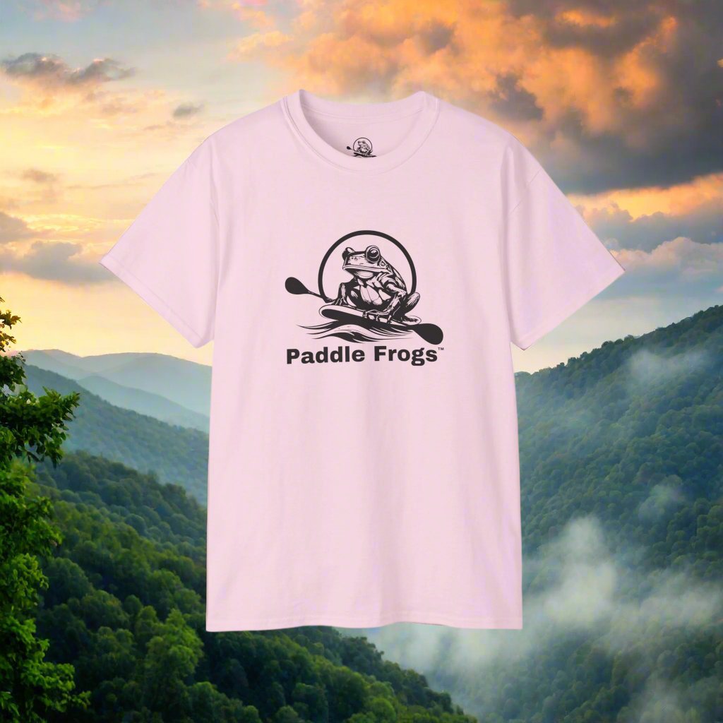 Paddle Frogs™  Original Tee Oeko-Tex Certified T-Shirt (Pink)