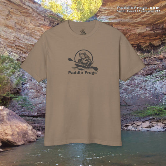 Ozone Falls T-Shirt Paddle Frogs™ Camo Brown