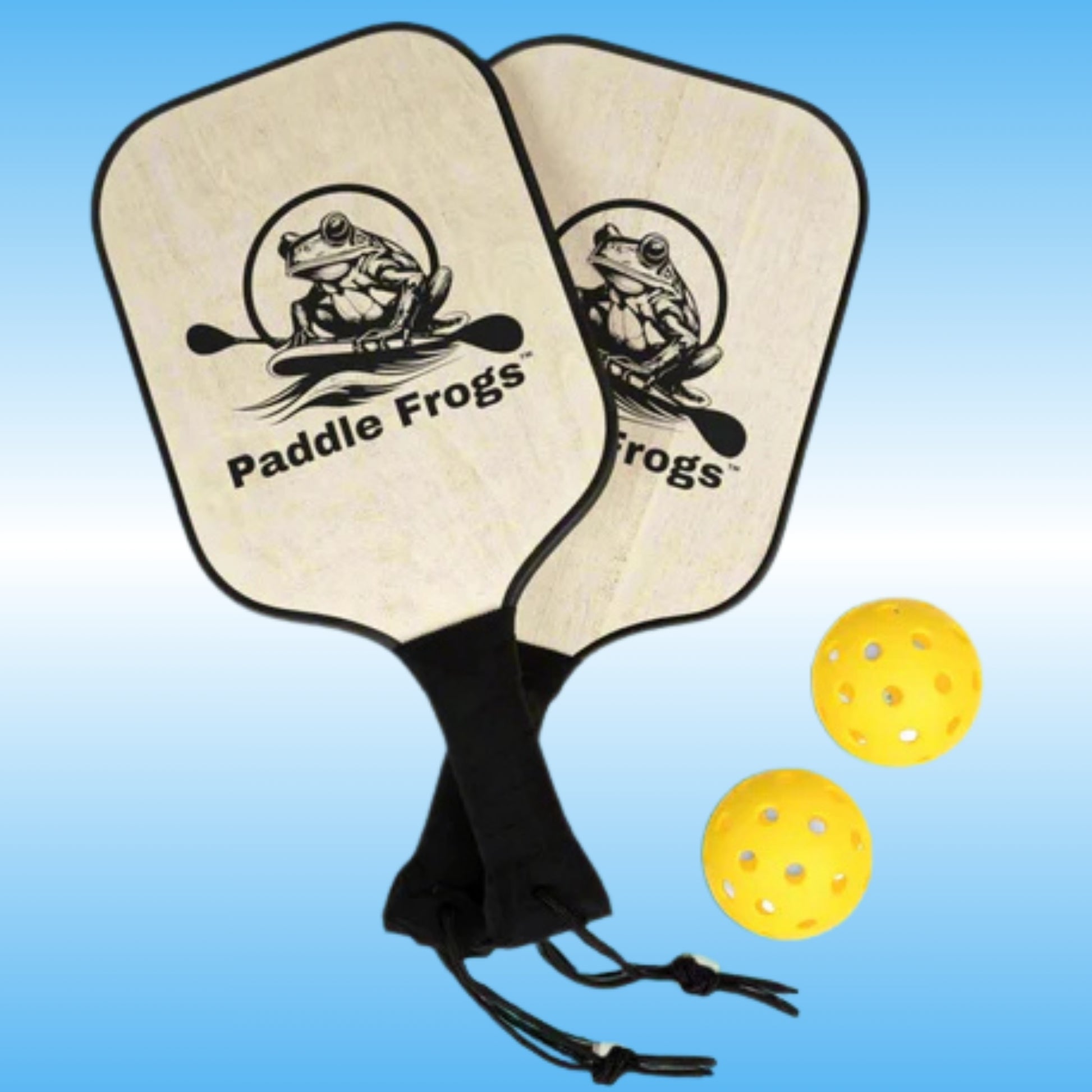 Paddle Frog Pickleball Set - Fun Outdoor Activity Gear for All Ages