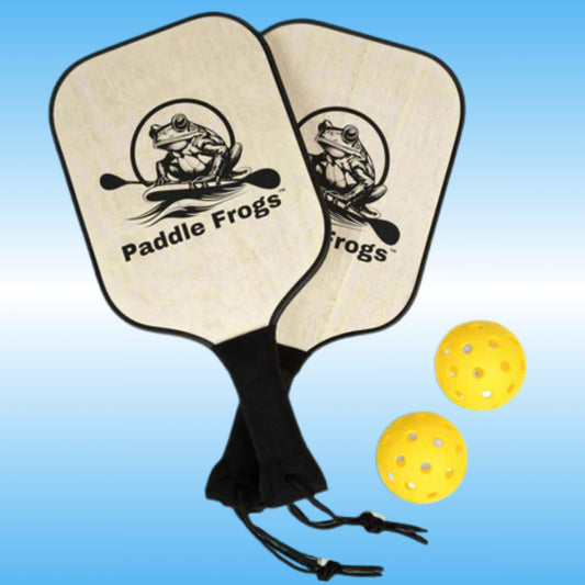 Paddle Frog Pickleball Set - Fun Outdoor Activity Gear for All Ages