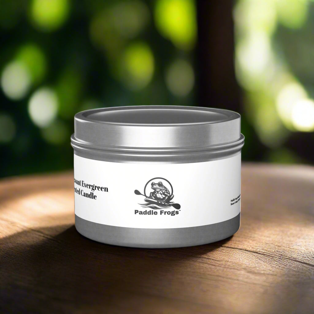 Paddle Frogs - Evergreen scented candle