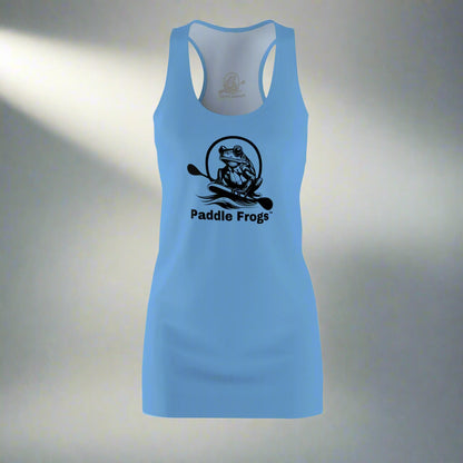 Paddle Frogs Blue Dress Designed for active women