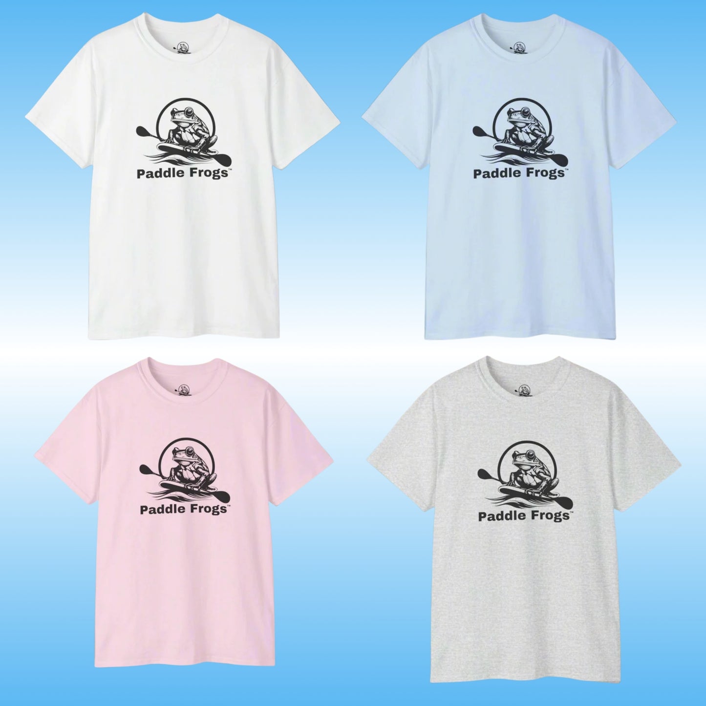 Classic Tagless Ultra Cotton | Paddle Frogs™ T-shirts