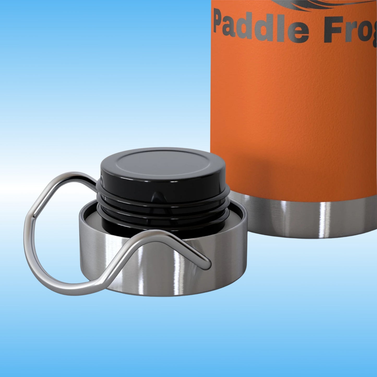 Copper Insulated Vacuum Sealed Beverage and Soup Bottle | Paddle Frogs™