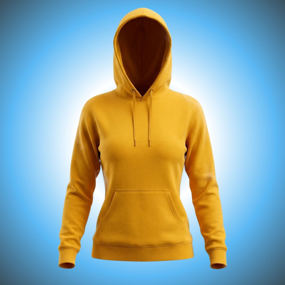 Paddle Frogs™ Solid Gold Color Fleece Hoodie