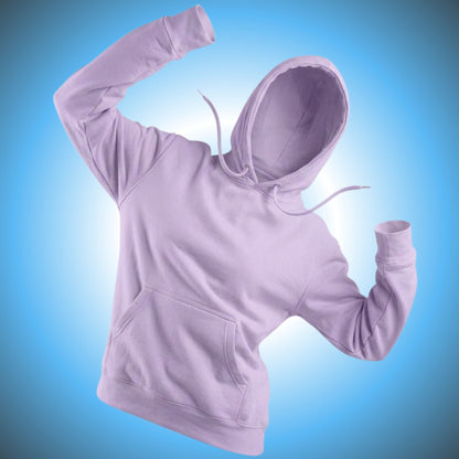 Paddle Frogs™ Solid Lavender Color Fleece Hoodie