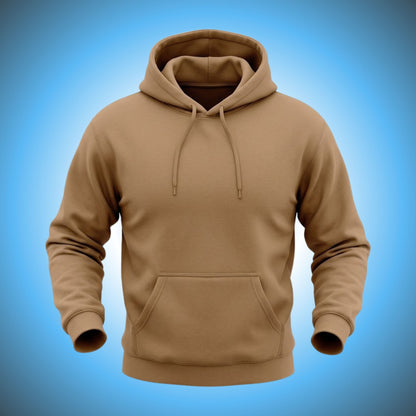Paddle Frogs™ Solid Sandstone Color Fleece Hoodie