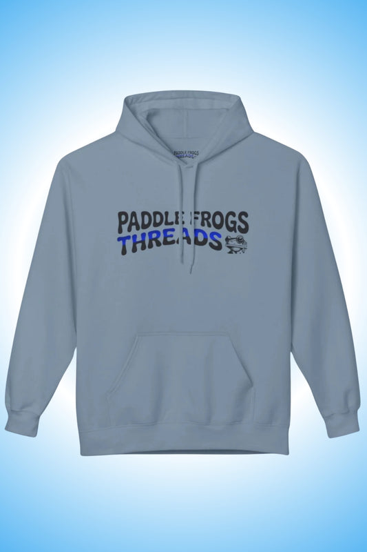 Paddle Frogs Threads Unisex Fleece Pullover Hoodie