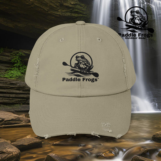 Paddle Frogs distressed vintage hats