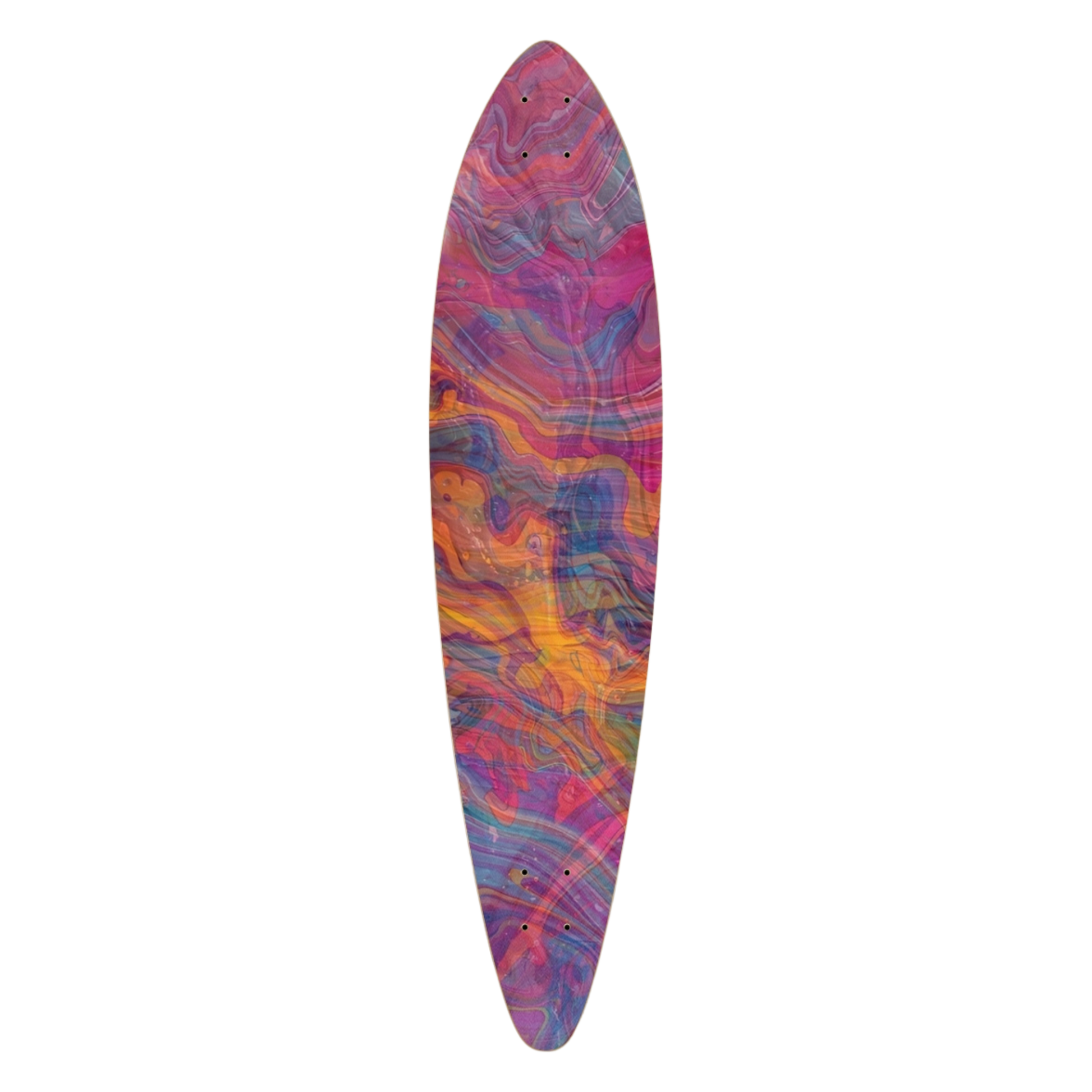 Paint Swirl | Pintail Longboard by Paddle Frogs Outdoor Gear