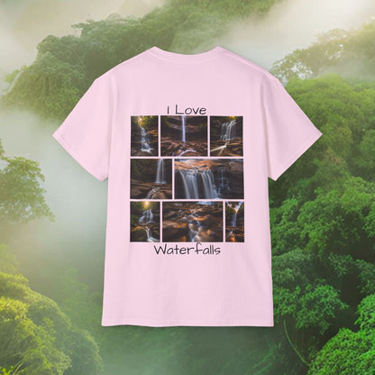 Pink Waterfall T-shirt Paddle Frogs Outdoor Gear