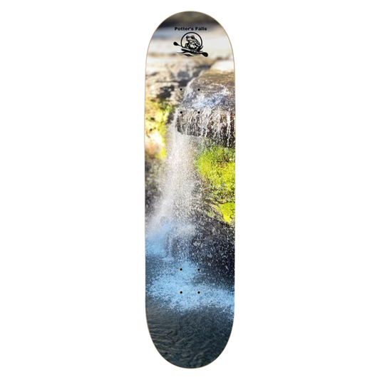 Potter's Falls 8.5" Skateboard Deck | Paddle Frogs