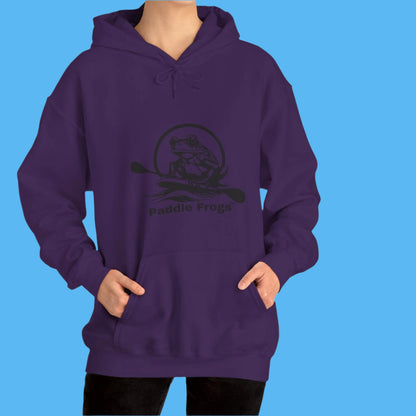 Purple Paddle Frogs Hoodie Galactic Mindbender