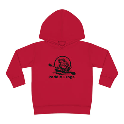Red Hoodie Paddle Frogs Kids (Youth), Kangaroo Pocket Hooded Jacket Coat 