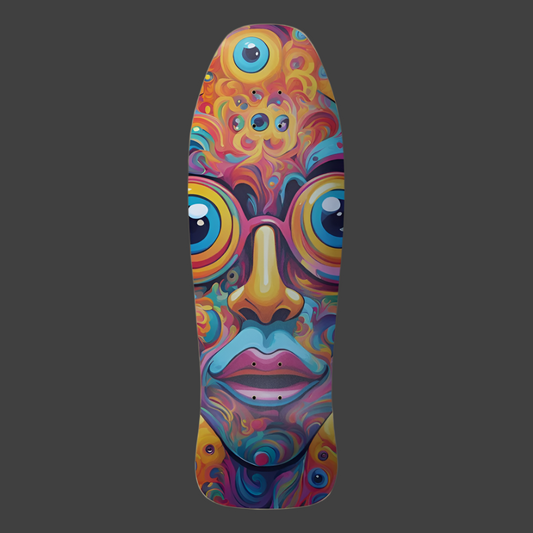 Retro Thrasher Old-School Skateboard Deck The Sight Seeing Deck by Paddle Frogs Outdoor Gear