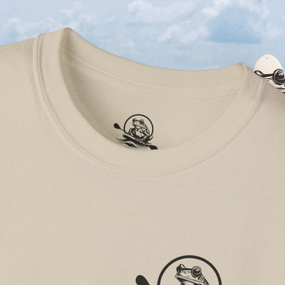 Sand Waterfall T-shirt Paddle Frogs Outdoor Gear Tag-less