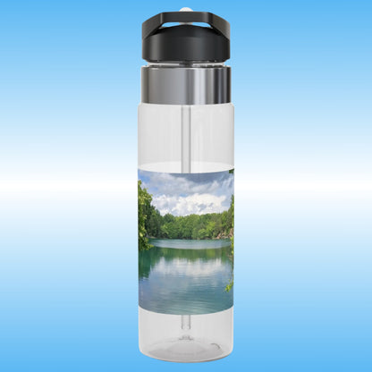 Secret City Quarry | Crystal Clear Water Bottles Paddle Frogs (Full View of the clean clear Tennessee Water)
