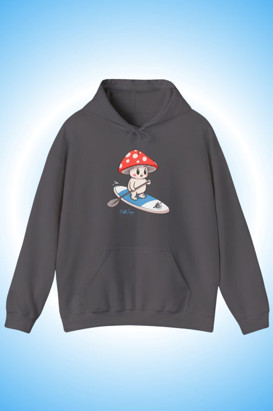 Shiro Rides the Divine Escape Paddleboard Hooded Sweatshirt by Paddle Frogs Outdoor Gear