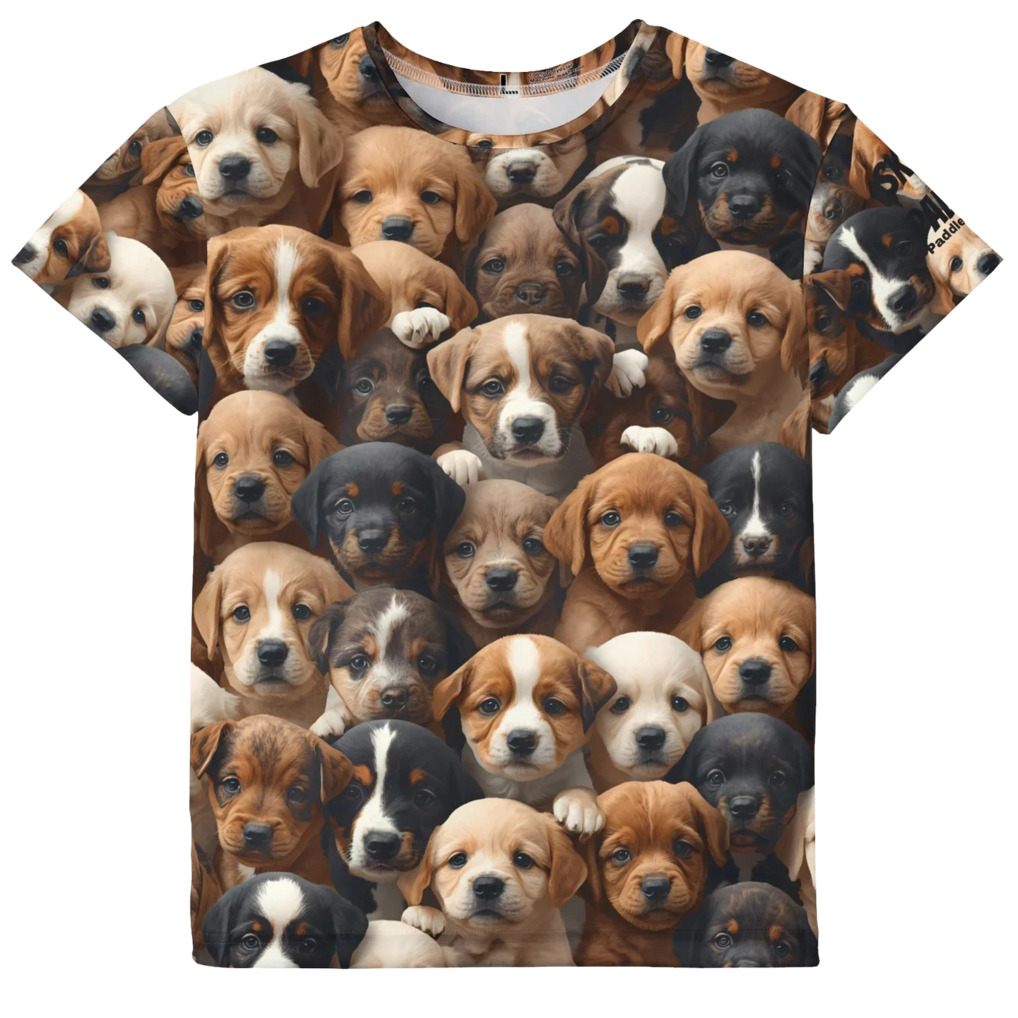 Kids Jersey - Paddle Frogs & Adorable Puppy | Skate & Paddle Design