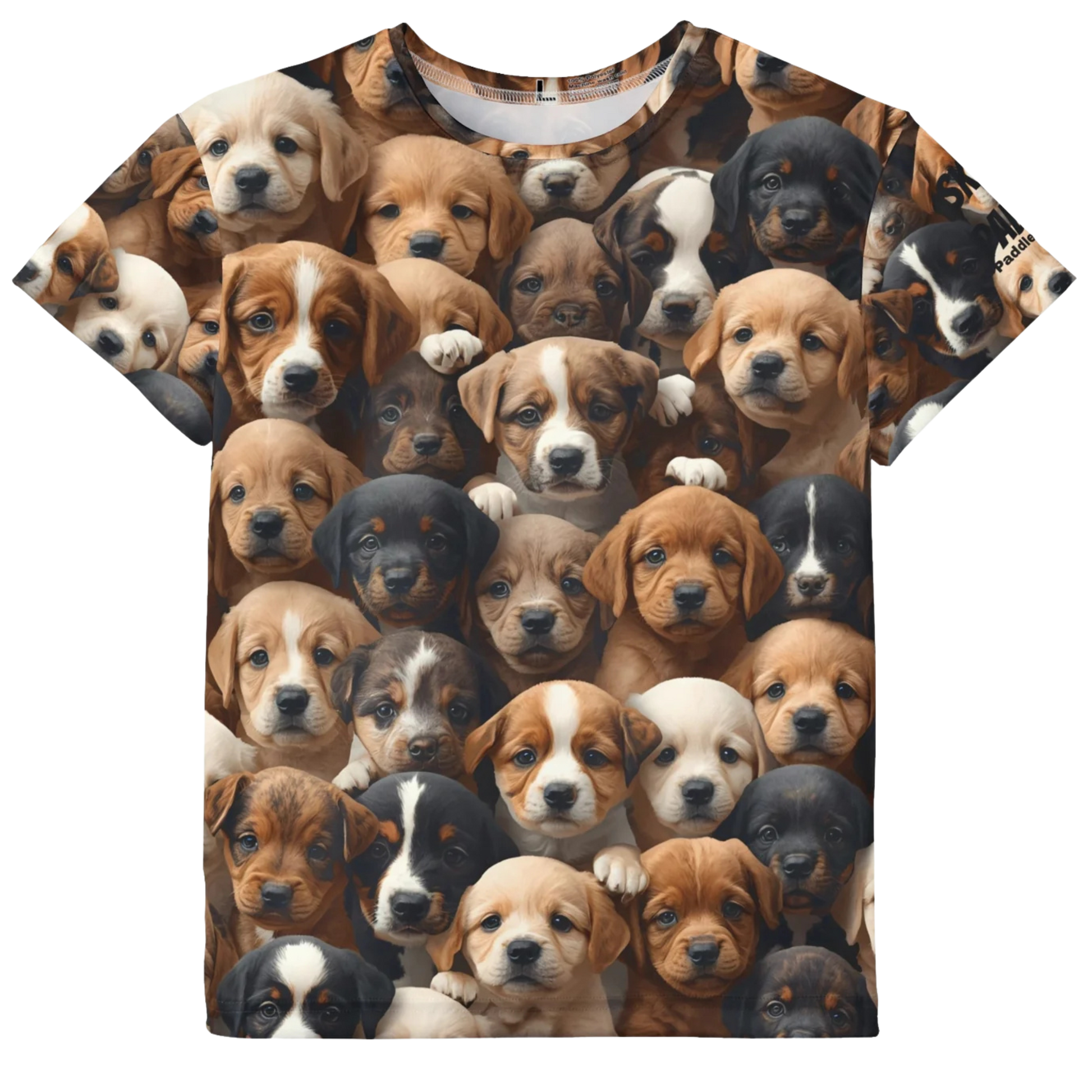 Kids Jersey - Paddle Frogs & Adorable Puppy | Skate & Paddle Design