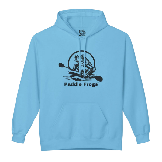 Sky Blue | Paddle Frogs™ Soft Fleece Hoodie: Soft Fleece, Wild Soul (12 Colors) 