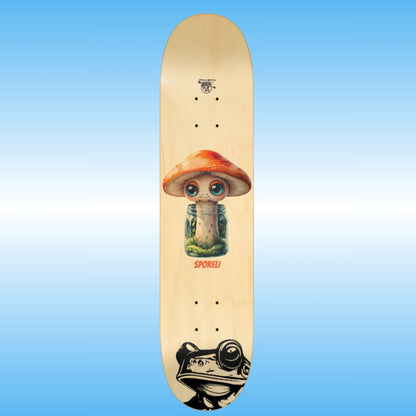Sporeli 7.5 inch popsicle skateboard seven layer American Maple  Paddle Frogs pro skate shop