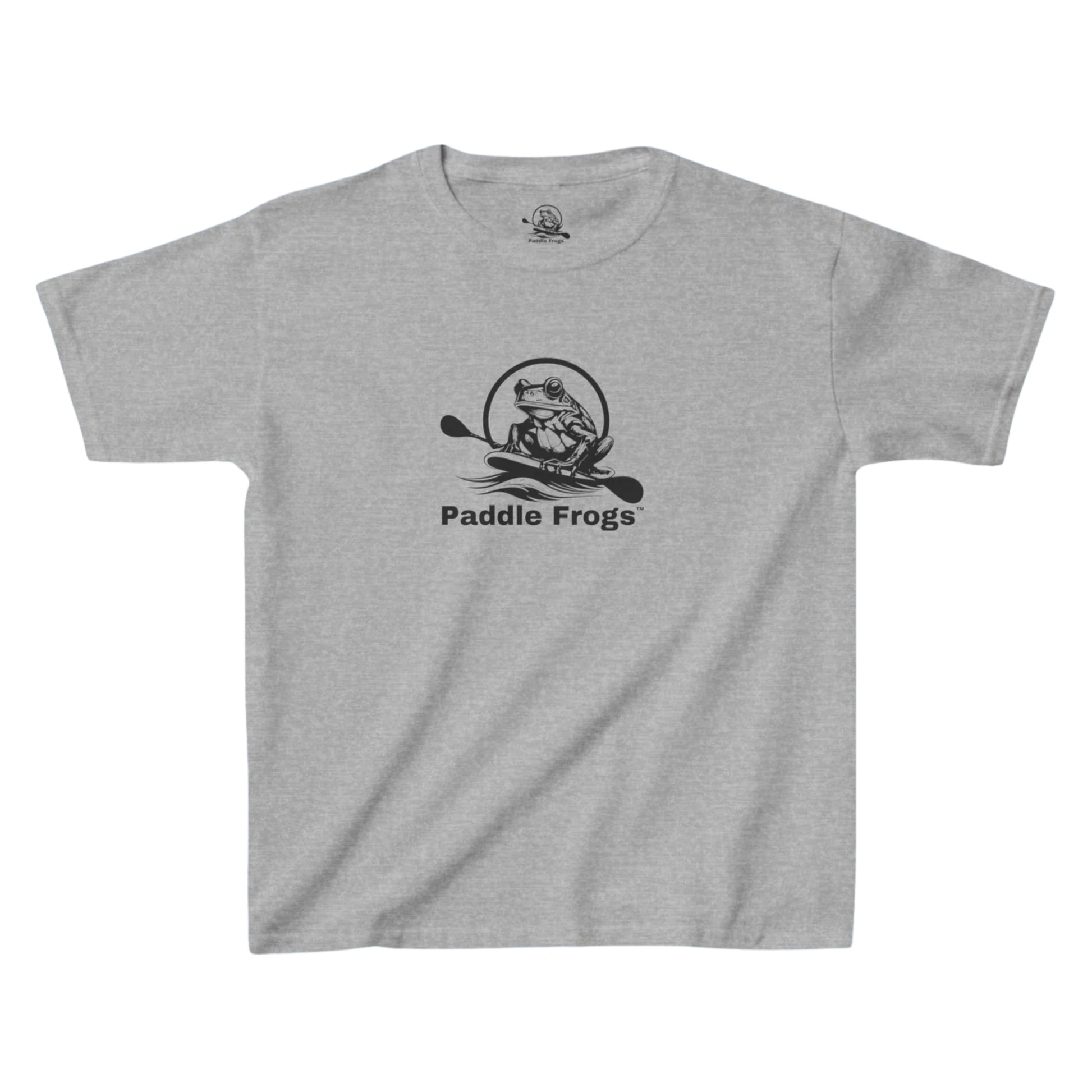 Sport Gray - Youth Original Paddle Frog Tee: A Tale of Tennessee Trails and Endless Horizons