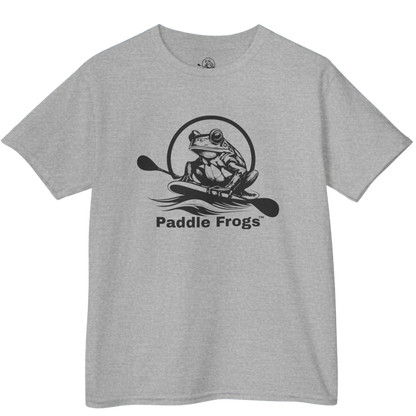 Sports Gray - Kids Tee (Big Fit) 7 Colors | Paddle Frogs Kids