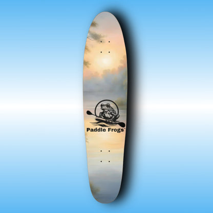 Sunrise Lake - Paddle Frogs -  Longboard skateboard