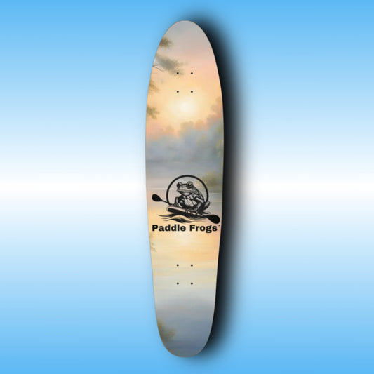 Sunrise Lake - Paddle Frogs -  Longboard skateboard