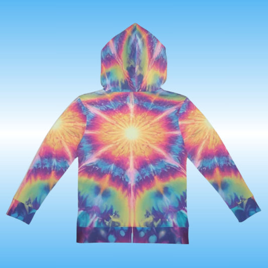 ☀️ Paddle Frogs Kids Hoodie – Sunshine Burst Edition ☀️